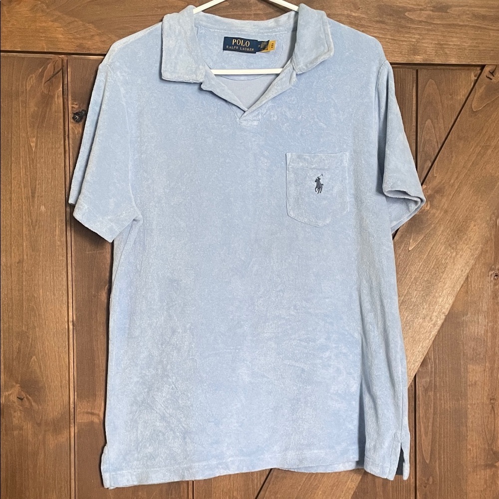 Polo by Ralph Lauren Men's Sky Blue Polo Shirt
